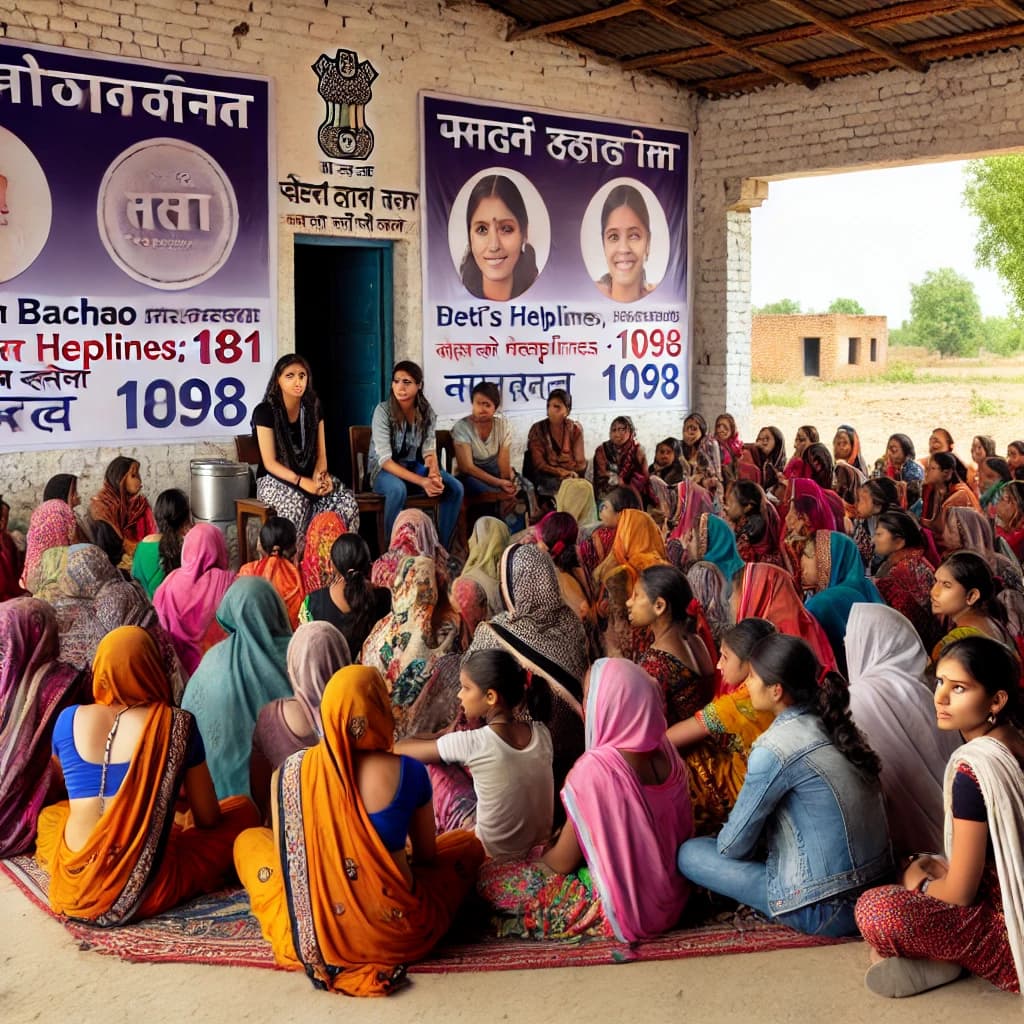 बेटी बचाओ बेटी पढाओ योजना के दस वर्ष पूर्ण होनें पर जागरुकता कार्यक्रम हुआ